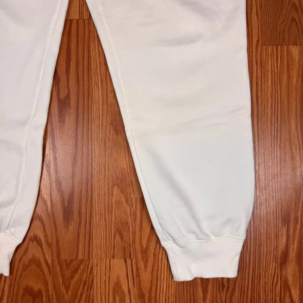 Nike Sportswear Phoenix Fleece Sail Jogger Sweatpants Womens Sz L (TALL)